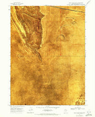 Hogup Ridge South Utah Historical topographic map, 1:24000 scale, 7.5 X 7.5 Minute, Year 1969