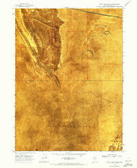 Hogup Ridge South Utah Historical topographic map, 1:24000 scale, 7.5 X 7.5 Minute, Year 1969