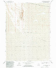 Hogup Ridge South Utah Historical topographic map, 1:24000 scale, 7.5 X 7.5 Minute, Year 1991