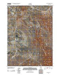 Hogup Bar Utah Historical topographic map, 1:24000 scale, 7.5 X 7.5 Minute, Year 2011
