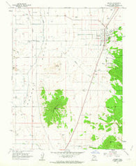 Holden Utah Historical topographic map, 1:24000 scale, 7.5 X 7.5 Minute, Year 1962