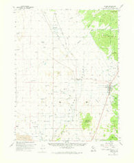 Holden Utah Historical topographic map, 1:62500 scale, 15 X 15 Minute, Year 1962