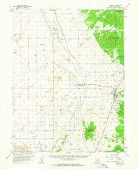 Holden Utah Historical topographic map, 1:62500 scale, 15 X 15 Minute, Year 1962