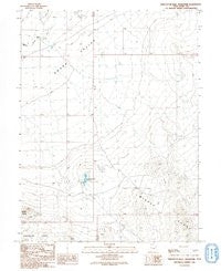 Hole-in-the-Wall Reservoir Utah Historical topographic map, 1:24000 scale, 7.5 X 7.5 Minute, Year 1991
