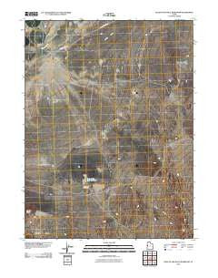 Hole-in-the-Wall Reservoir Utah Historical topographic map, 1:24000 scale, 7.5 X 7.5 Minute, Year 2010