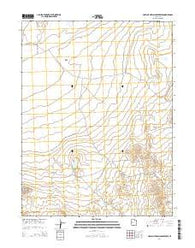 Hole-in-the-Wall Reservoir Utah Current topographic map, 1:24000 scale, 7.5 X 7.5 Minute, Year 2014