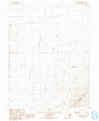 Hole In The Ground Utah Historical topographic map, 1:24000 scale, 7.5 X 7.5 Minute, Year 1991