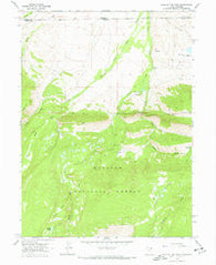 Hole In The Rock Utah Historical topographic map, 1:24000 scale, 7.5 X 7.5 Minute, Year 1967
