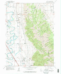 Honeyville Utah Historical topographic map, 1:24000 scale, 7.5 X 7.5 Minute, Year 1961