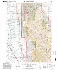 Honeyville Utah Historical topographic map, 1:24000 scale, 7.5 X 7.5 Minute, Year 1998