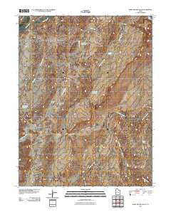 Horn Silver Gulch Utah Historical topographic map, 1:24000 scale, 7.5 X 7.5 Minute, Year 2011