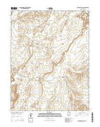 Horn Silver Gulch Utah Current topographic map, 1:24000 scale, 7.5 X 7.5 Minute, Year 2014