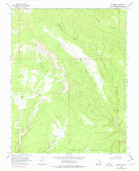 Horse Mtn Utah Historical topographic map, 1:24000 scale, 7.5 X 7.5 Minute, Year 1968