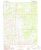 Horse Pasture Mesa Utah Historical topographic map, 1:24000 scale, 7.5 X 7.5 Minute, Year 1987