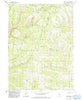 Horse Ridge Utah Historical topographic map, 1:24000 scale, 7.5 X 7.5 Minute, Year 1991