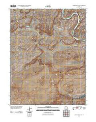 Horse Bench East Utah Historical topographic map, 1:24000 scale, 7.5 X 7.5 Minute, Year 2010