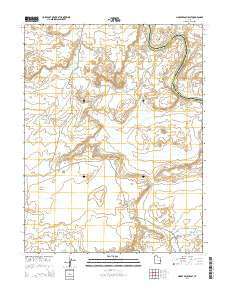 Horse Bench East Utah Current topographic map, 1:24000 scale, 7.5 X 7.5 Minute, Year 2014
