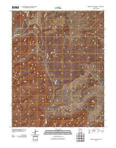 Horse Pasture Mesa Utah Historical topographic map, 1:24000 scale, 7.5 X 7.5 Minute, Year 2011