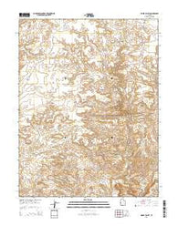 Horse Valley Utah Current topographic map, 1:24000 scale, 7.5 X 7.5 Minute, Year 2014