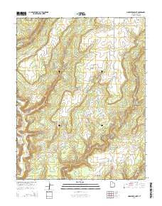 Horsehead Point Utah Current topographic map, 1:24000 scale, 7.5 X 7.5 Minute, Year 2014