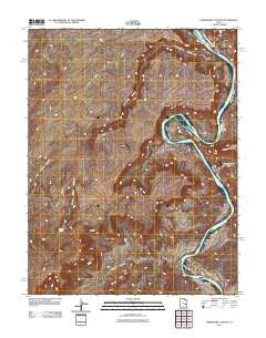 Horsethief Canyon Utah Historical topographic map, 1:24000 scale, 7.5 X 7.5 Minute, Year 2011