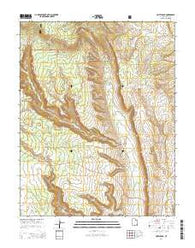Hotel Rock Utah Current topographic map, 1:24000 scale, 7.5 X 7.5 Minute, Year 2014