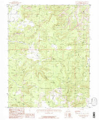 House Park Butte Utah Historical topographic map, 1:24000 scale, 7.5 X 7.5 Minute, Year 1985