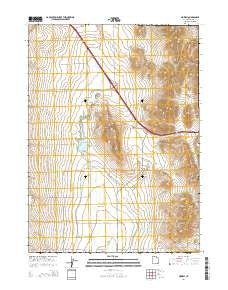 Howell Utah Current topographic map, 1:24000 scale, 7.5 X 7.5 Minute, Year 2014