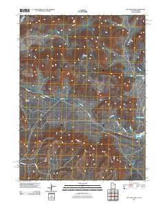 Hoy Mountain Utah Historical topographic map, 1:24000 scale, 7.5 X 7.5 Minute, Year 2011