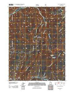 Hoyt Peak Utah Historical topographic map, 1:24000 scale, 7.5 X 7.5 Minute, Year 2011