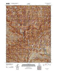 Hunt Draw Utah Historical topographic map, 1:24000 scale, 7.5 X 7.5 Minute, Year 2010