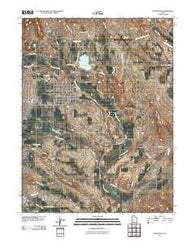 Huntington Utah Historical topographic map, 1:24000 scale, 7.5 X 7.5 Minute, Year 2011