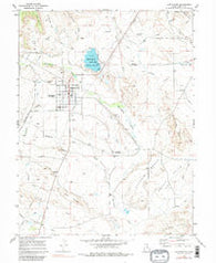 Huntington Utah Historical topographic map, 1:24000 scale, 7.5 X 7.5 Minute, Year 1969