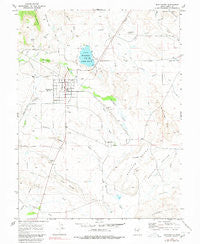 Huntington Utah Historical topographic map, 1:24000 scale, 7.5 X 7.5 Minute, Year 1969