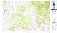Huntington Utah Historical topographic map, 1:100000 scale, 30 X 60 Minute, Year 1980
