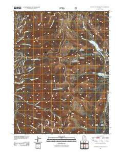 Huntington Reservoir Utah Historical topographic map, 1:24000 scale, 7.5 X 7.5 Minute, Year 2011