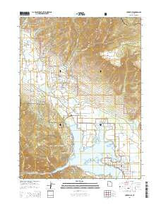 Huntsville Utah Current topographic map, 1:24000 scale, 7.5 X 7.5 Minute, Year 2014