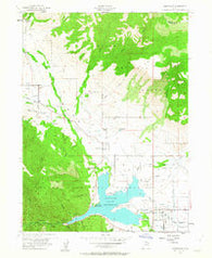 Huntsville Utah Historical topographic map, 1:24000 scale, 7.5 X 7.5 Minute, Year 1955