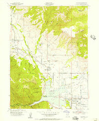 Huntsville Utah Historical topographic map, 1:24000 scale, 7.5 X 7.5 Minute, Year 1955