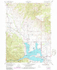 Huntsville Utah Historical topographic map, 1:24000 scale, 7.5 X 7.5 Minute, Year 1955