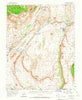 Hurricane Utah Historical topographic map, 1:62500 scale, 15 X 15 Minute, Year 1954
