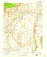 Hurricane Utah Historical topographic map, 1:62500 scale, 15 X 15 Minute, Year 1954