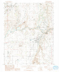 Hurricane Utah Historical topographic map, 1:24000 scale, 7.5 X 7.5 Minute, Year 1986