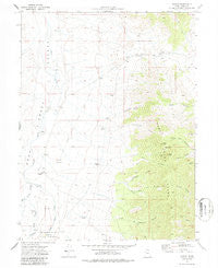 Ibapah Utah Historical topographic map, 1:24000 scale, 7.5 X 7.5 Minute, Year 1973