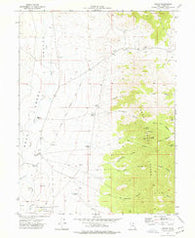 Ibapah Utah Historical topographic map, 1:24000 scale, 7.5 X 7.5 Minute, Year 1973