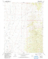 Ibapah Utah Historical topographic map, 1:24000 scale, 7.5 X 7.5 Minute, Year 1973