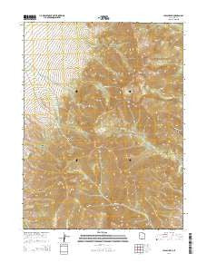 Ibapah Peak Utah Current topographic map, 1:24000 scale, 7.5 X 7.5 Minute, Year 2014