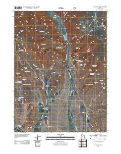 Ice Cave Peak Utah Historical topographic map, 1:24000 scale, 7.5 X 7.5 Minute, Year 2011