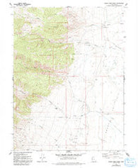 Indian Farm Creek Utah Historical topographic map, 1:24000 scale, 7.5 X 7.5 Minute, Year 1972