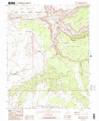 Indian Head Pass Utah Historical topographic map, 1:24000 scale, 7.5 X 7.5 Minute, Year 1987